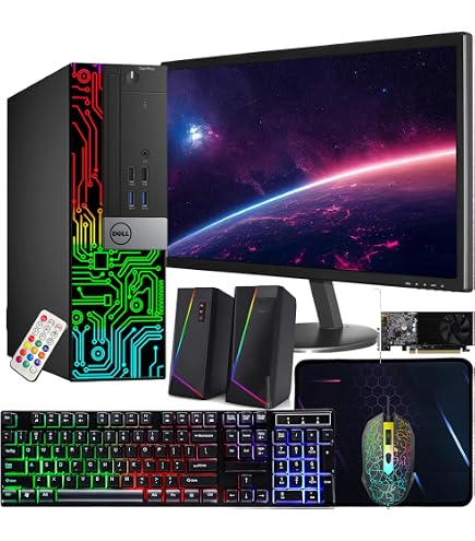 Amazon.com: Dell OptiPlex 5060 SFF RGB Computer PC, Intel Core i5